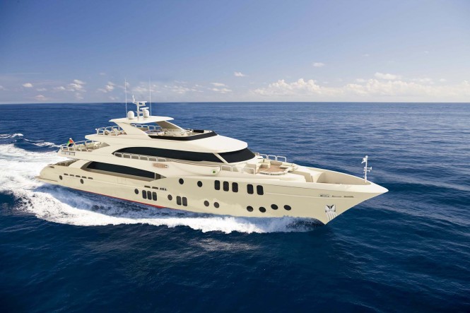 Gulf Craft Reveals Exciting New Interior Design Concept for Majesty 155 Yacht at Monaco Yacht Show