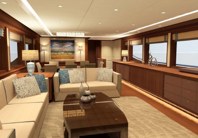 Mulder 94 Voyager Yacht - Salon - Dining