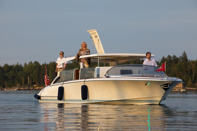 Hodgdon Yacht to display new 10,5m Hull 417 limousine custom superyacht tender at MYS 2013