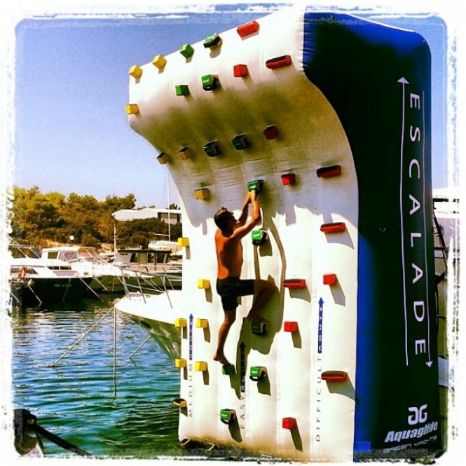 New version of the Climbing Yacht Wall by Green Yachts