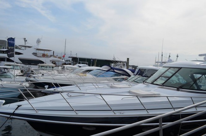 Newport International Boat Show 2013 opened today