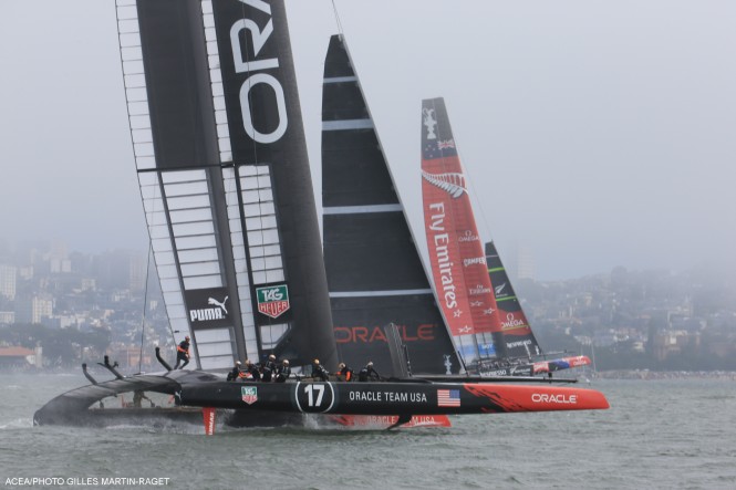 Oracle Team USA wins race 4 of the 2013 America’s Cup Finals