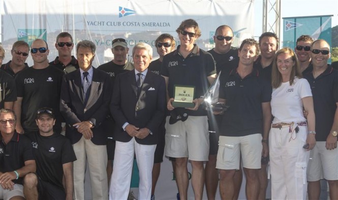 Ran 2 Yacht crew members - Winners of the Mini Maxi Rolex World Championship Ran 2 Yacht crew members - Winners of the Mini Maxi Rolex World Championship
