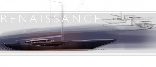 George Wolstenholme designed J-Class sailing yacht Renaissance