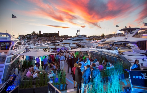 Princess Yachts’ collaboration with Purobeach for an Amazing Evening at Cannes Boat Show