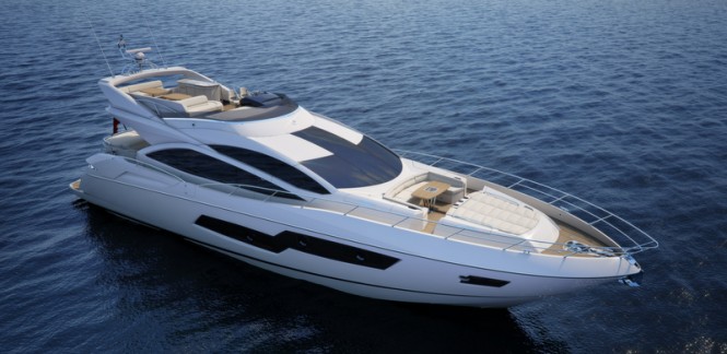 Sunseeker 80 Sport Yacht to make her world premiere at Southampton Boat Show 2013
