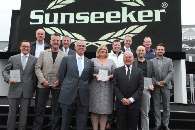 Sunseeker International Limited’s Supplier of the Year Awards 2013 Winners