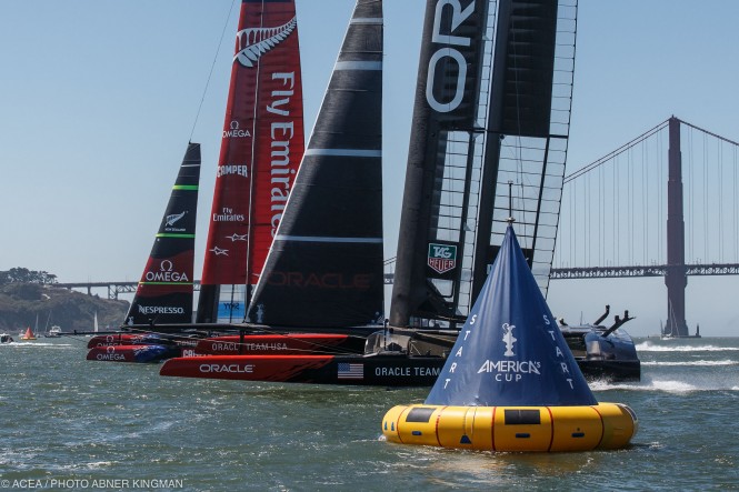 America’s Cup Finals: Emirates Team New Zealand gets leg up on ORACLE TEAM USA