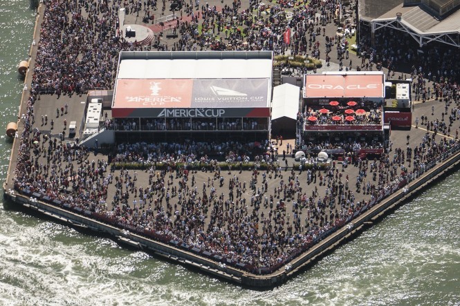America’s Cup Finals: Record numbers for Day 1