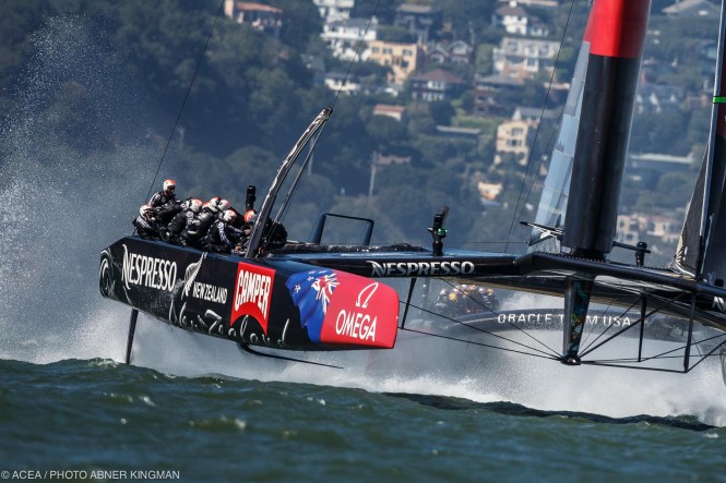 Match point for Emirates Team New Zealand in the 34th America’s Cup