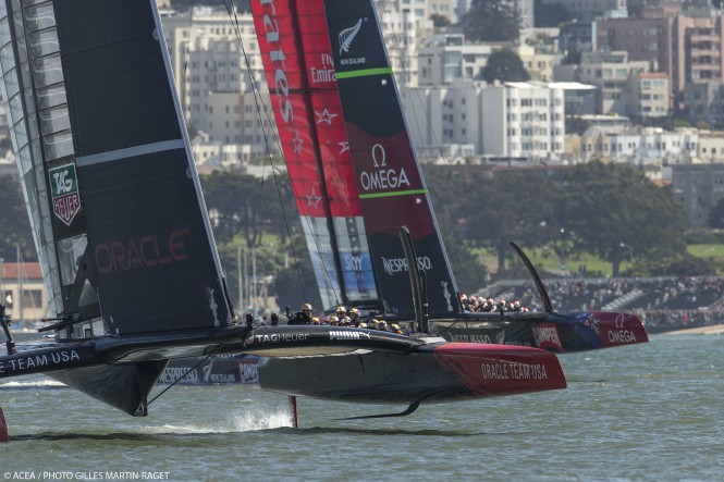 34th America’s Cup: Four consecutive wins for ORACLE TEAM USA