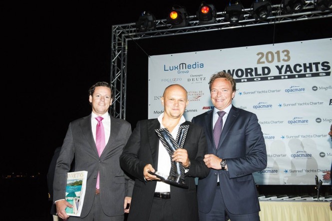 Oceanco’s Y708 Mega Yacht ST PRINCESS OLGA wins ‘Best Yacht Design over 50m’