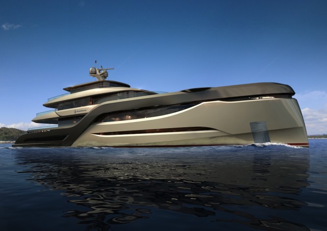 New E-motion superyacht series by Admiral Tecnomar and Dobroserdov Design