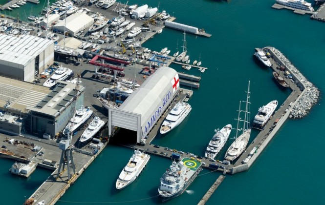 Amico & Co announces acquisition of new mega yacht refit projects & improvement of its facilities in Genoa, Italy