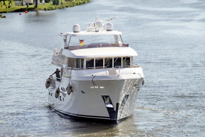 New Owner for Drettmann-refitted motor yacht Bandido 75 of ex Formula 1 star Ralf Schumacher