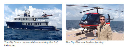 Derecktor Florida-refitted The Big Blue Yacht undergoes sea trials