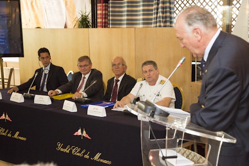 Captains’ Forum organised by Yacht Club de Monaco during the Monaco Yacht Show 2013