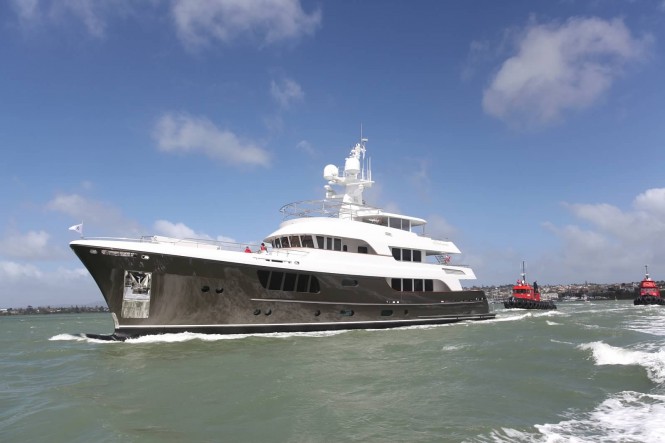 2013 ISS Design Award for MCM project #155 luxury yacht CaryAli