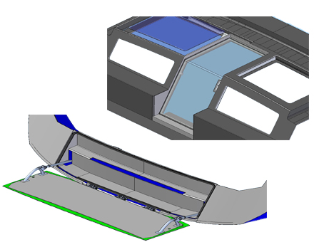 Marine equipment by Allufer Tempesta for new sailing yacht