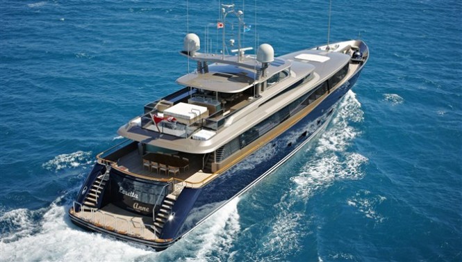 Dubois-designed 47m motor yacht LORETTA ANNE shortlisted for 2013 ISS Award