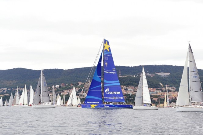 Sailing yacht Esimit Europa 2 wins Bernetti Cup