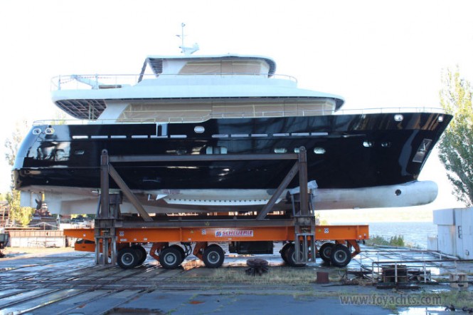 Launch of 24m motor yacht Fifth Ocean 24 by Fifth Ocean Yachts
