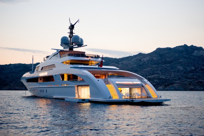 Galactica Star yacht by Heesen Yacht - Photo Jeff Brown Galactica Star yacht by Heesen Yacht - Photo Jeff Brown