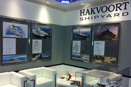 Hakvoort at MYS 2013 Hakvoort at MYS 2013