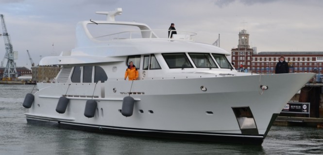Interview with Captain of Moonen 94 Yacht INFINITY refitted by Endeavour Quay