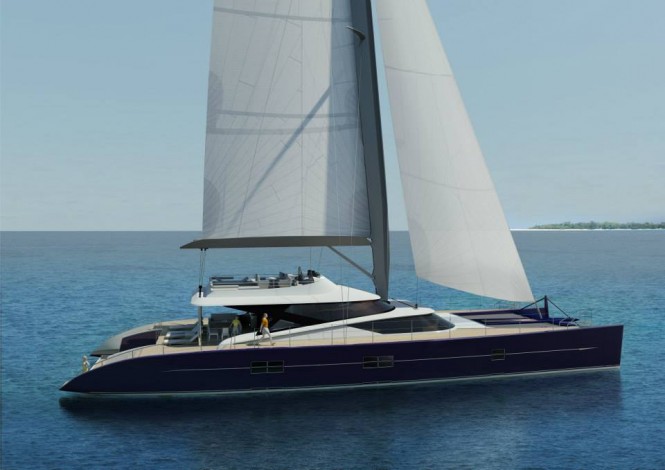 New Blue Coast 101′ DD Yacht under construction