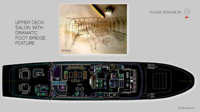 OA 50 Yacht Concept - Upper Deck Salon OA 50 Yacht Concept - Upper Deck Salon