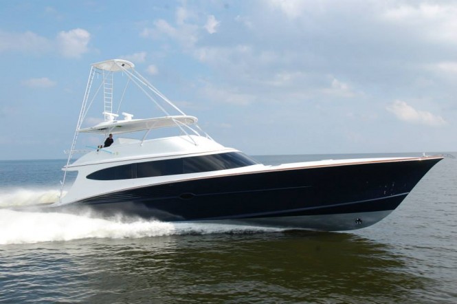 Orion Yacht under sea trials Orion Yacht under sea trials