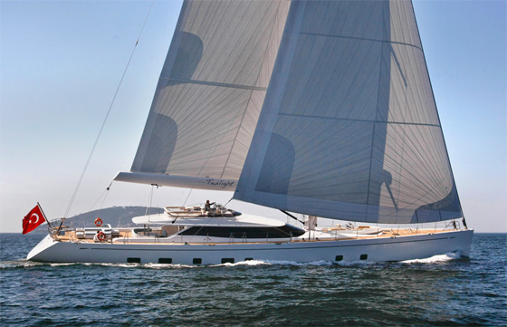Double awards nomination for Oyster 125 sailing yacht TWILIGHT