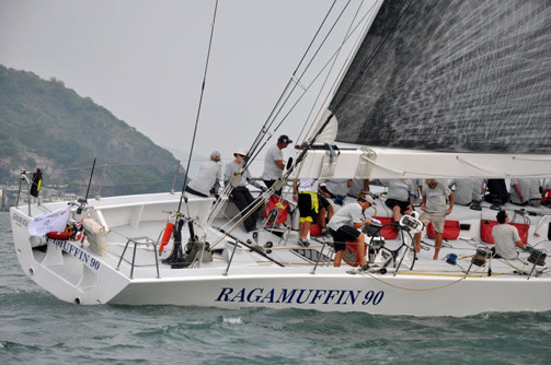New record set by McConaghy-built 90ft sailing yacht Ragamuffin in Audi Hong Kong Vietnam Race