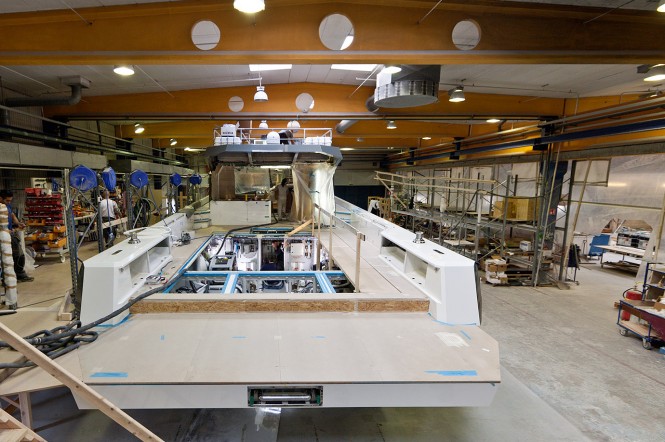Rupert 80 Yacht - aft view