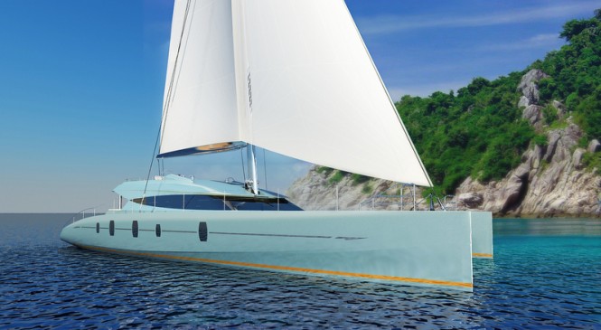 New sailing yacht Blue Coast 78′ by Blue Coast Yachts in build