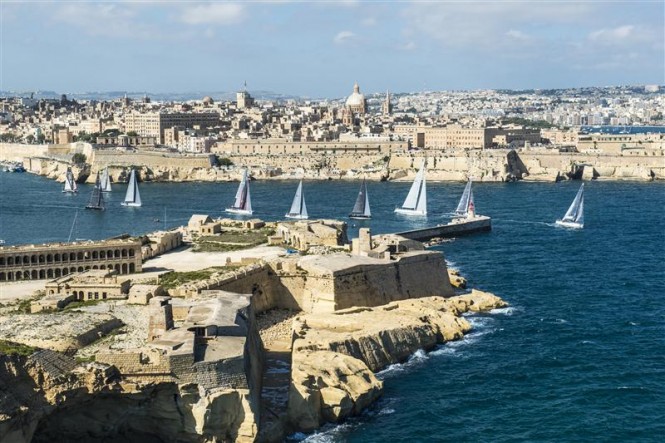 Record entry of 109 yachts to attend Rolex Middle Sea Race 2013