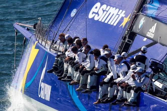 Esimit Europa 2 Yacht ready to break her own Barcolana record