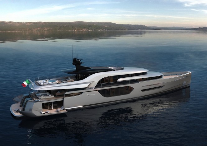 Tecnomar ENVY superyacht series developed in partnership with Vripack