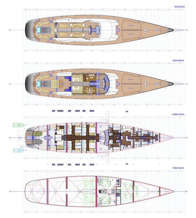 Troy Yacht - Layout Troy Yacht - Layout