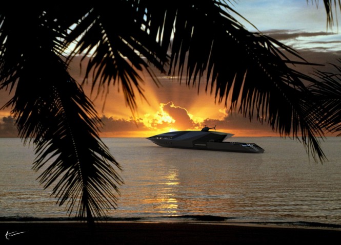 Black Swan Yacht Concept Black Swan Yacht Concept