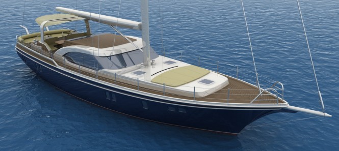 Stylish 21m Sailor Gulet Concept by Fifth Ocean Yachts