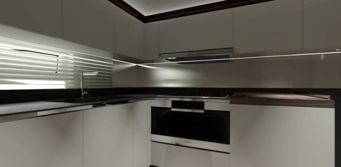 Azimut Grande 95RPH Yacht - Galley Azimut Grande 95RPH Yacht - Galley