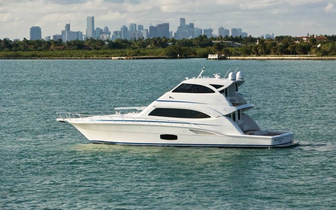 Bertram 70 Convertible Yacht made to raise fish