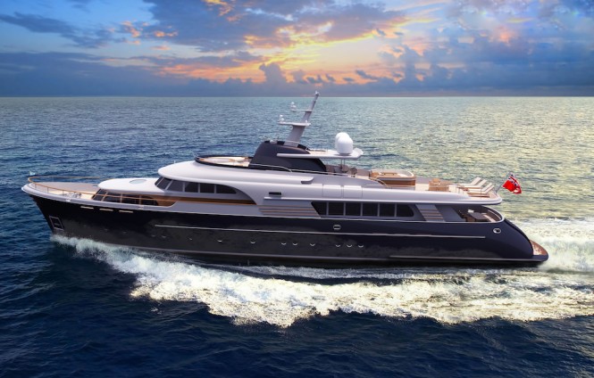 Guido de Groot designed yacht STREAMLINER Guido de Groot designed yacht STREAMLINER