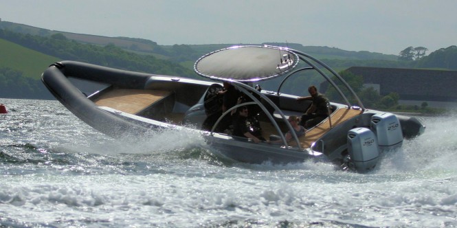 v-type delivers first HYST chase tender to a highly successful charter yacht in Monaco