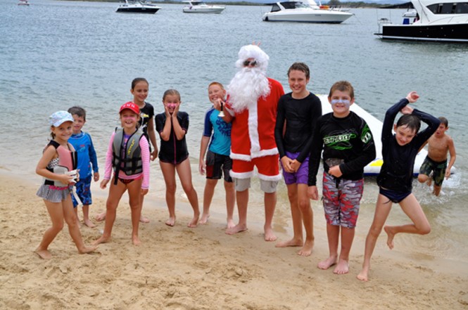 Special Christmas festivities afloat for Riviera yacht owners
