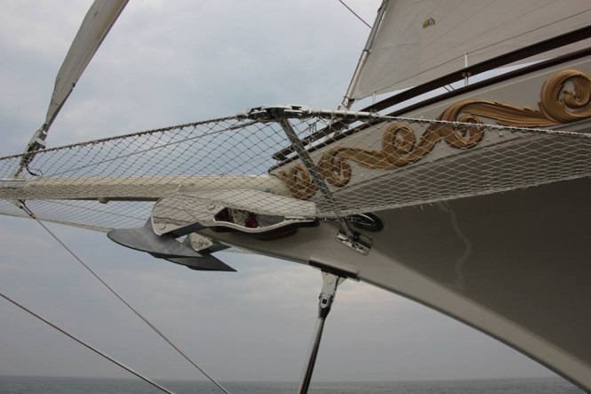 Luxury yacht Mikhail S. Vorontsov