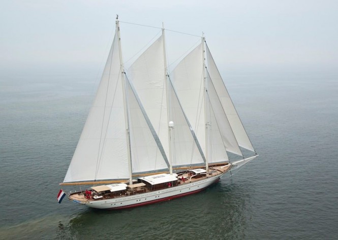 Mikhail S. Vorontsov superyacht from above