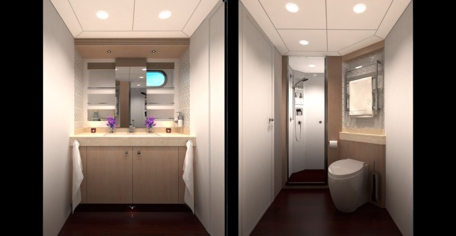 Motor yacht CIII 26.00 - VIP Bathroom Motor yacht CIII 26.00 - VIP Bathroom